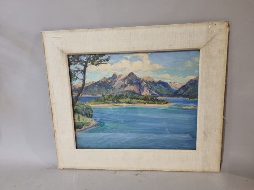 Artwork by Julián Gómez Fraile, Isla Victoria, Made of carton