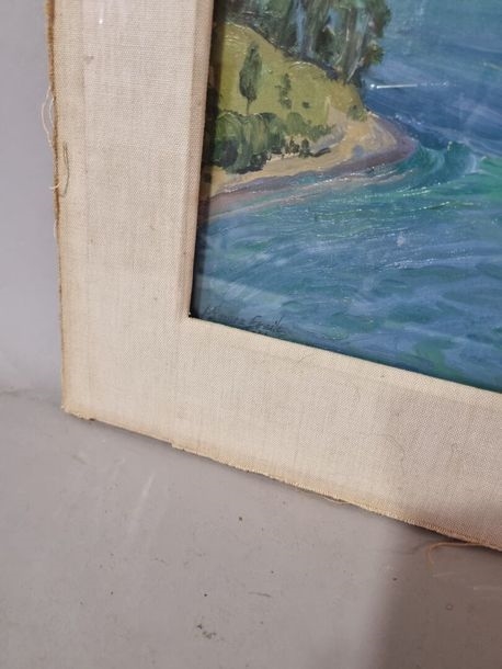 Artwork by Julián Gómez Fraile, Isla Victoria, Made of carton