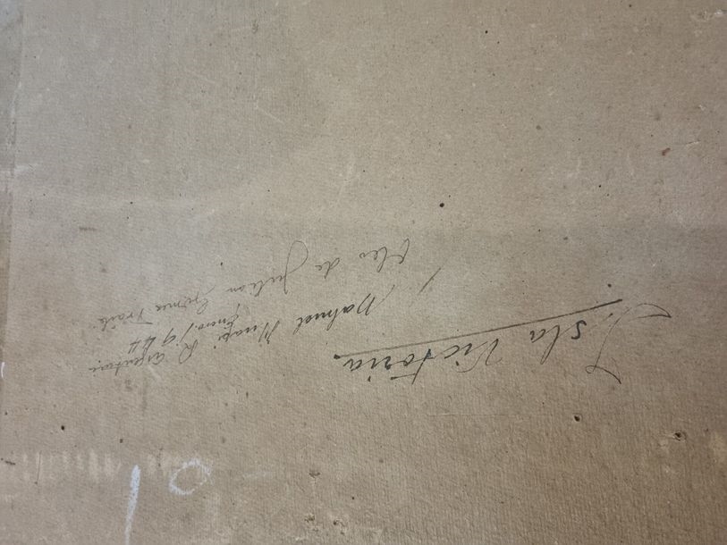 Artwork by Julián Gómez Fraile, Isla Victoria, Made of carton