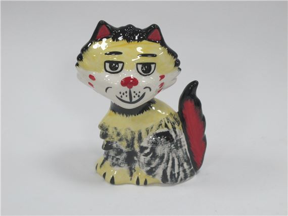 Shaggy The Cat by Lorna Bailey