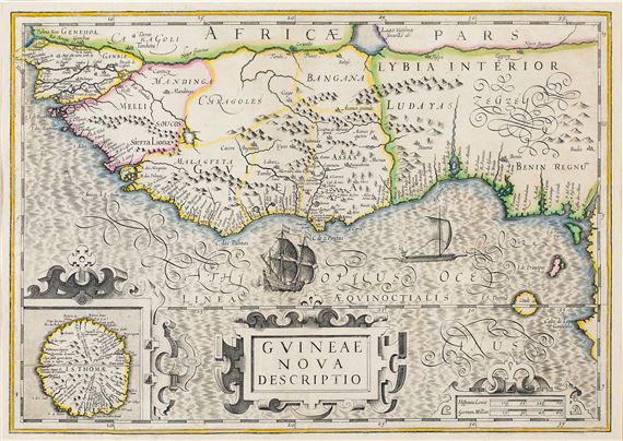 Guineae nova descriptio - Jodocus Hondius