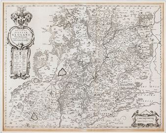 Ducatus Silesiae Glogani vera delineatio - Jonas Scultetus