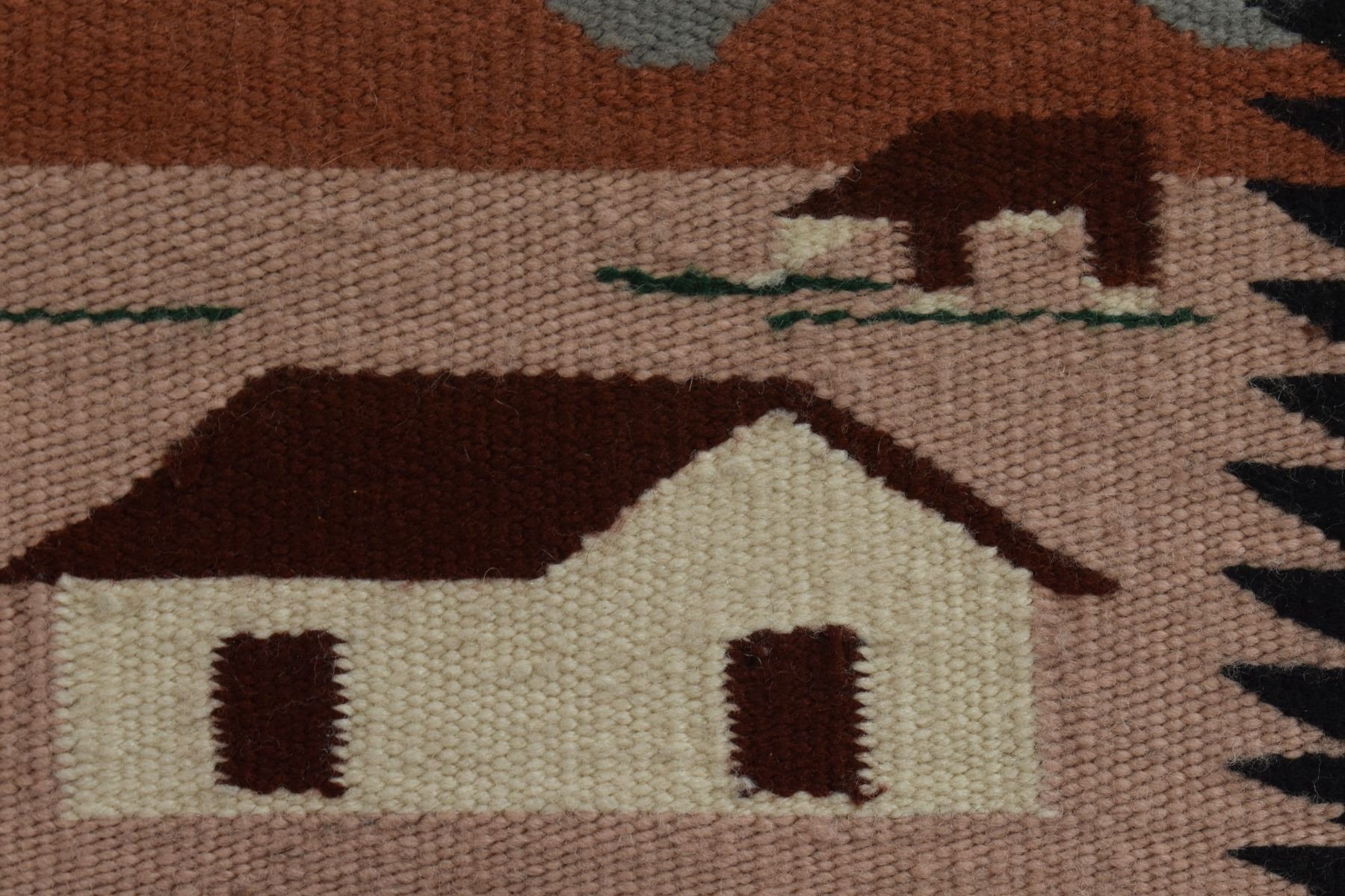 Alice Curley | NAVAJO PICTORIAL TEXTILE (ALICE CURLEY) (1990) | MutualArt