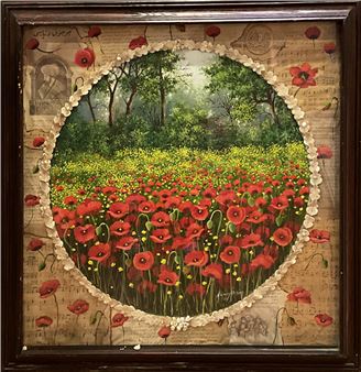 Füsun Ürkün imzalı Resim - Füsun Ürkün