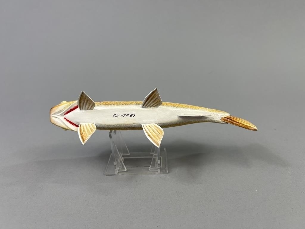 Artwork by Cliff Hitchcock, Midland, Made of glass eyes, strong original paint, metal