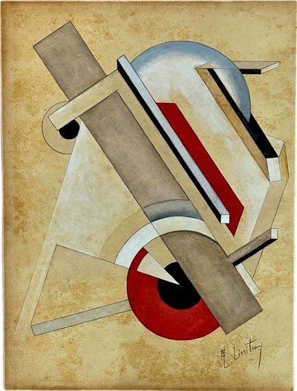 アート・デザイン・音楽 El Lissitzky. Konstrukteur, Denker... EL LISSITZKY (1890-1941), Die Plastische Gestaltung der