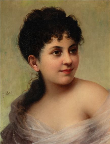 Giovanni Rota | Portrait of a Young Beauty | MutualArt