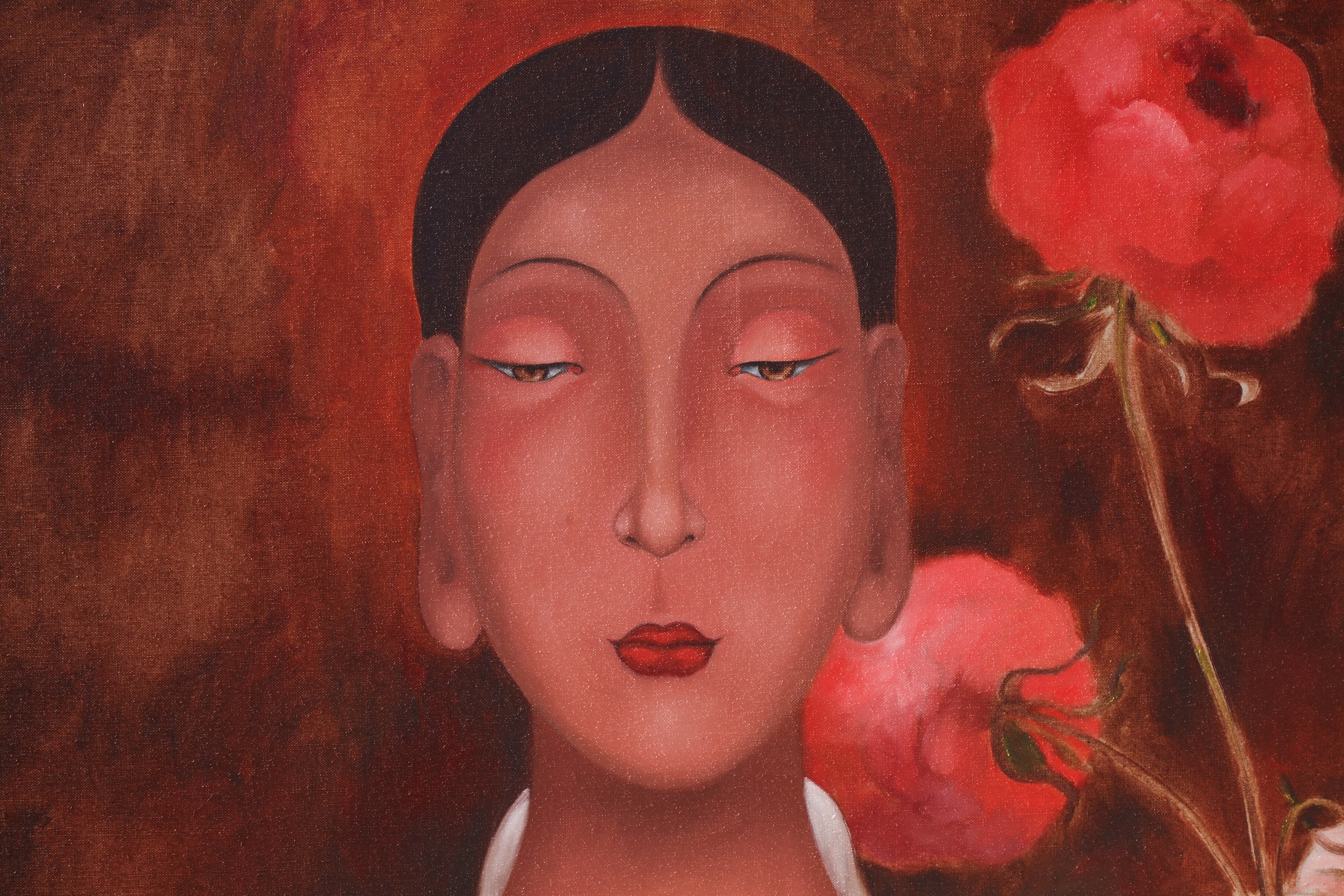 Artwork by Li Shuang, Real Happiness within Reach, Made of Oil on canvas