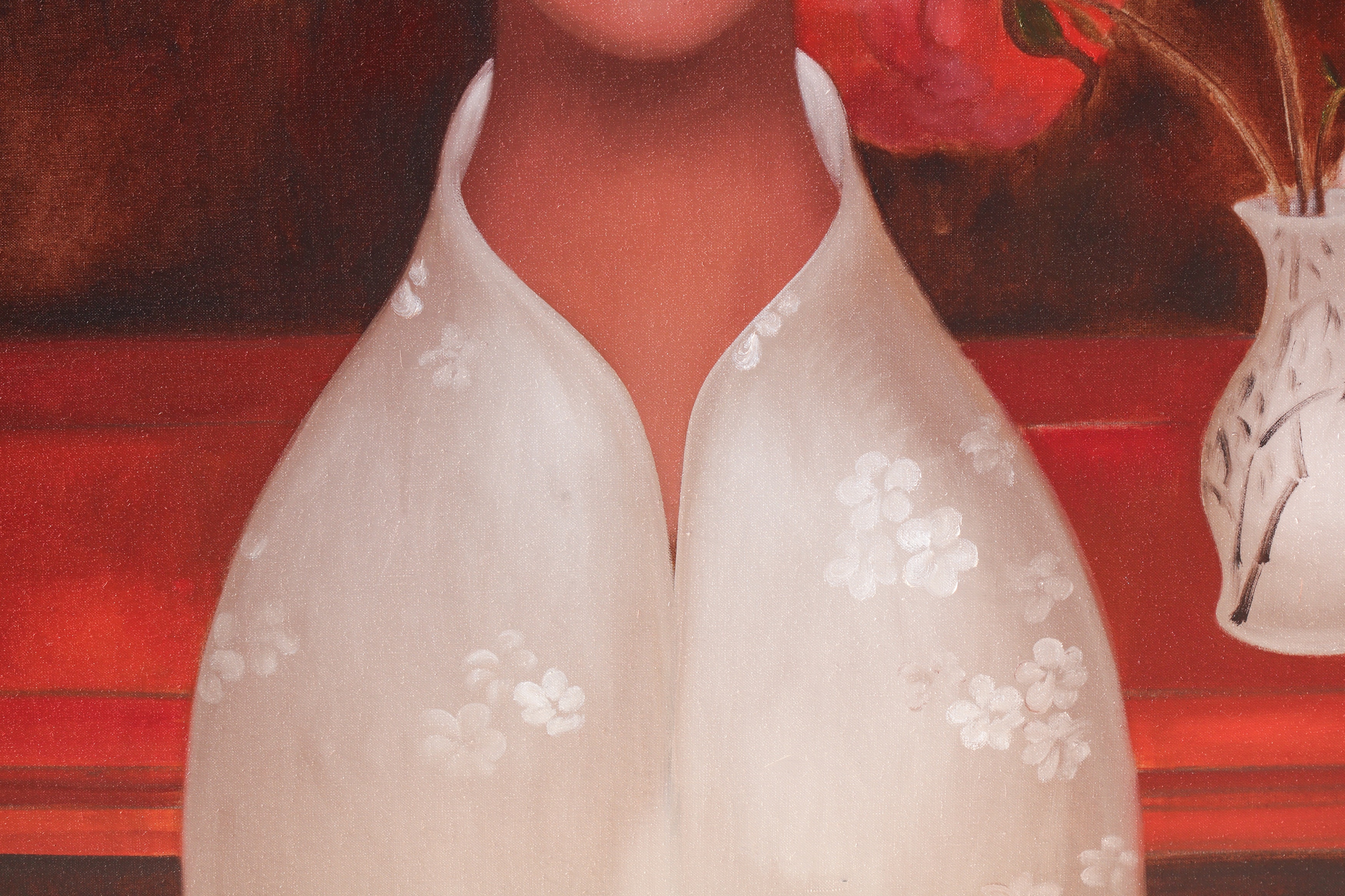 Artwork by Li Shuang, Real Happiness within Reach, Made of Oil on canvas