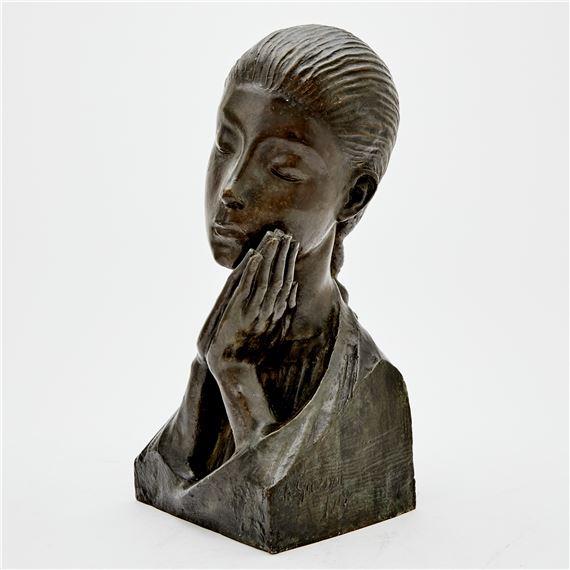 Bust of a Lady, - Auguste Guenot