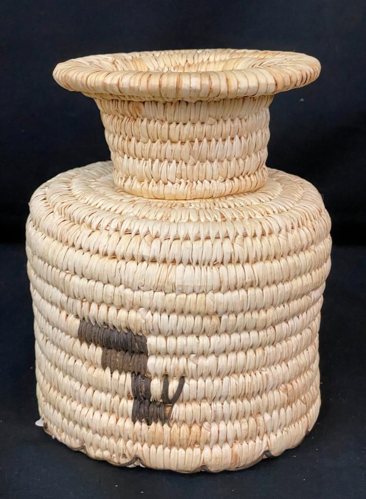 Tohono O'Odham | Three Vintage Tohono O'odham Baskets | MutualArt