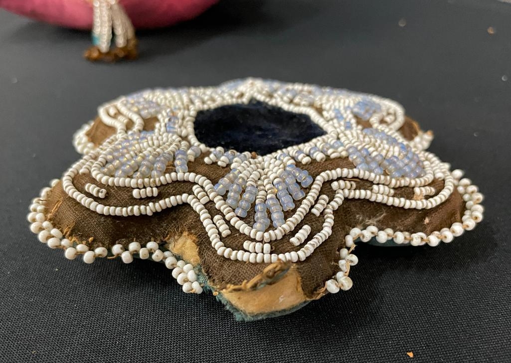 Normal | Collection of Early 1900s Whimsical Iroquois Beadwork (1900s ...