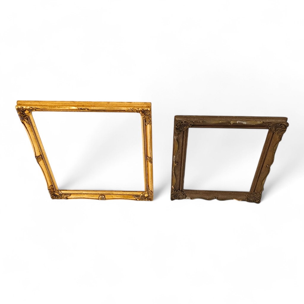 RoCoCo | 2 X BEAUTIFUL ORNATELY CARVED AND GILDED WOODEN FRENCH ROCOCO ...