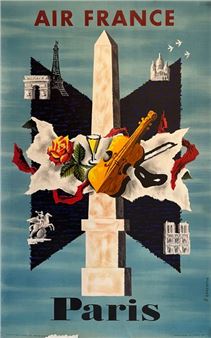 Air France Paris - E. Lancaster