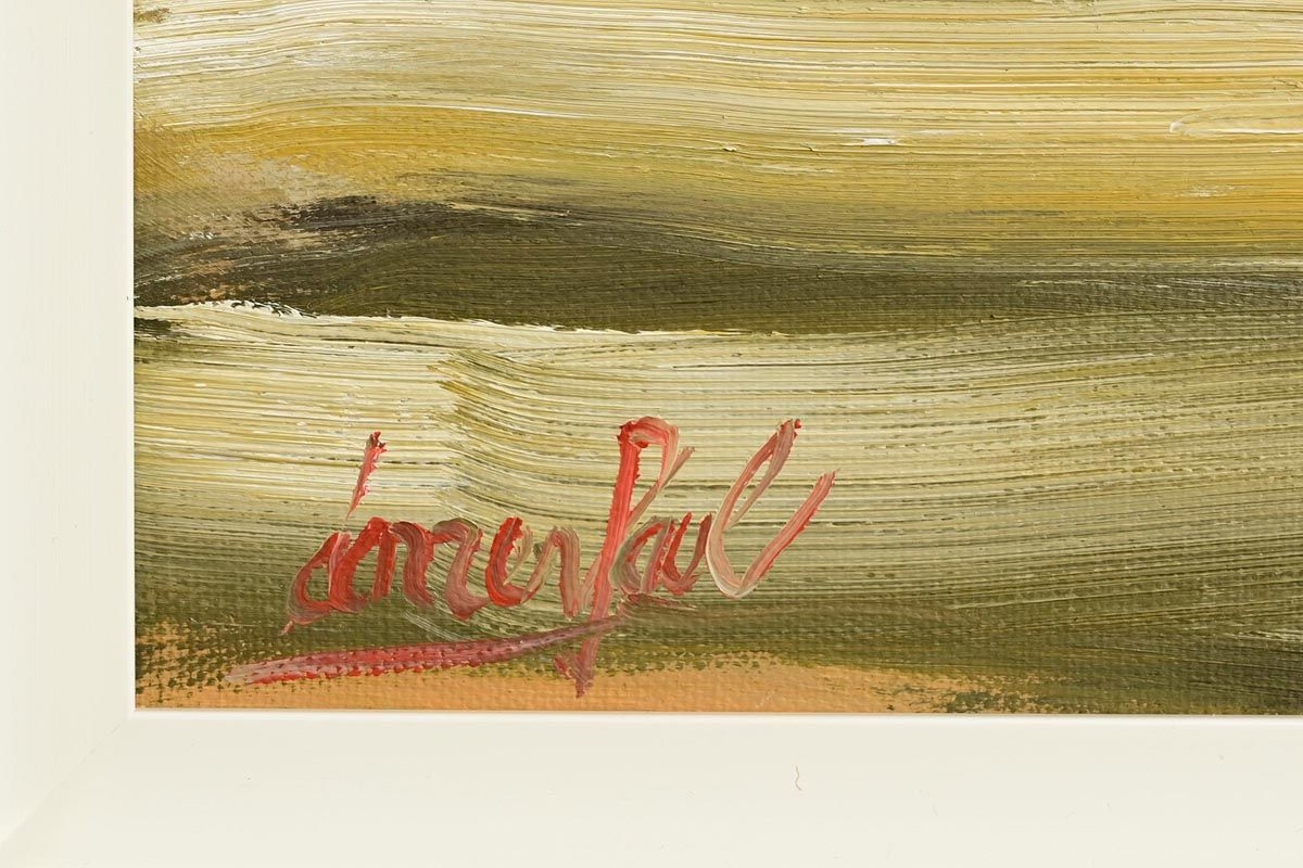 Artwork by Darren Paul, Sandymount Strand, Dublin, Made of Oil on canvas