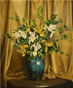 Still Life - Vase of Flowers - A.L. Grace