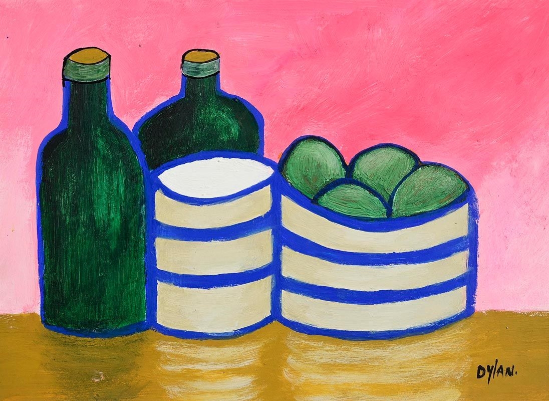 Artwork by Shane Dylan, Still Life, Made of Acrylic on board