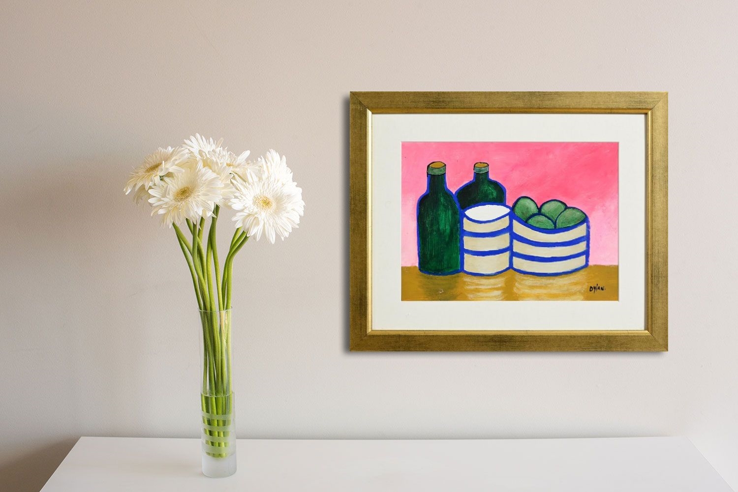 Artwork by Shane Dylan, Still Life, Made of Acrylic on board