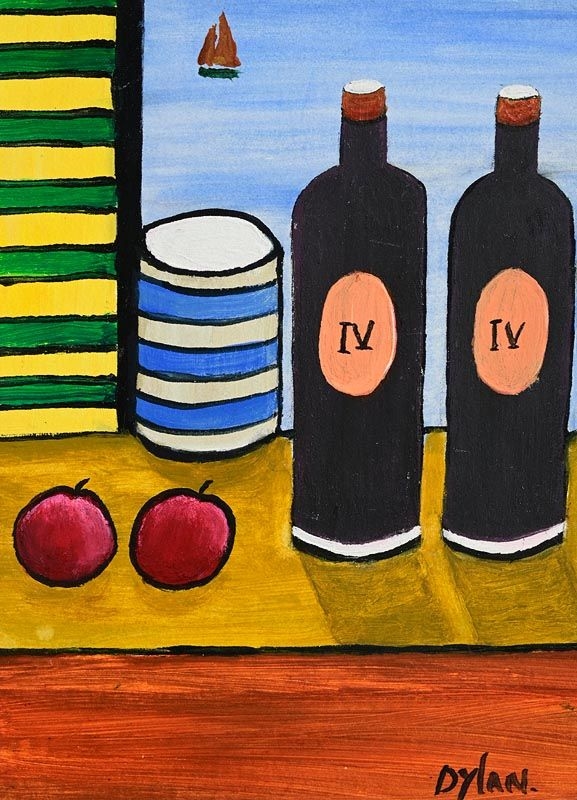 Artwork by Shane Dylan, Morning View, Made of Acrylic on board