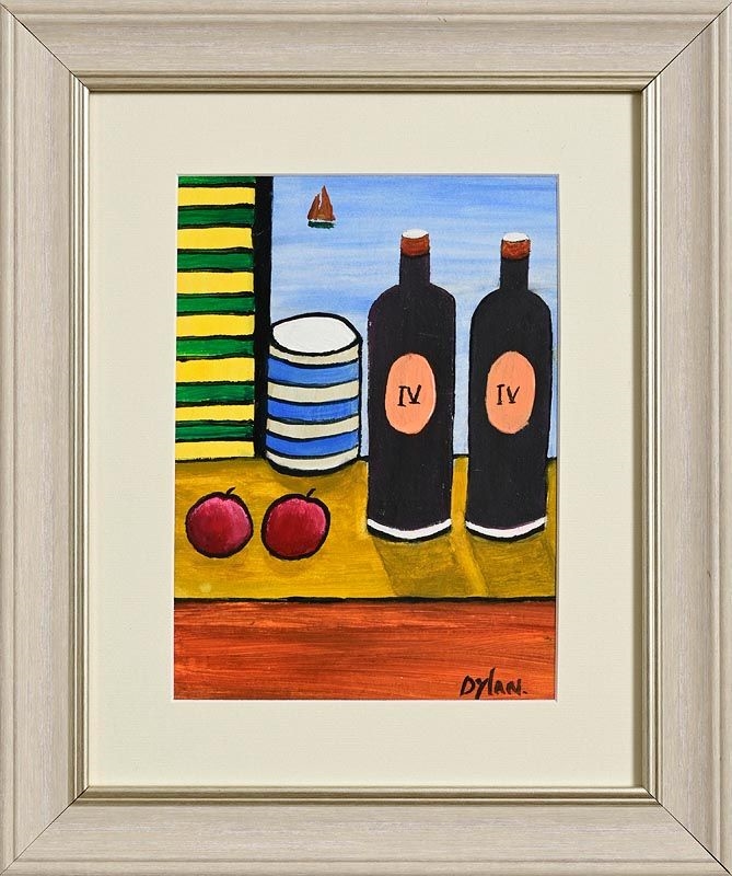 Artwork by Shane Dylan, Morning View, Made of Acrylic on board