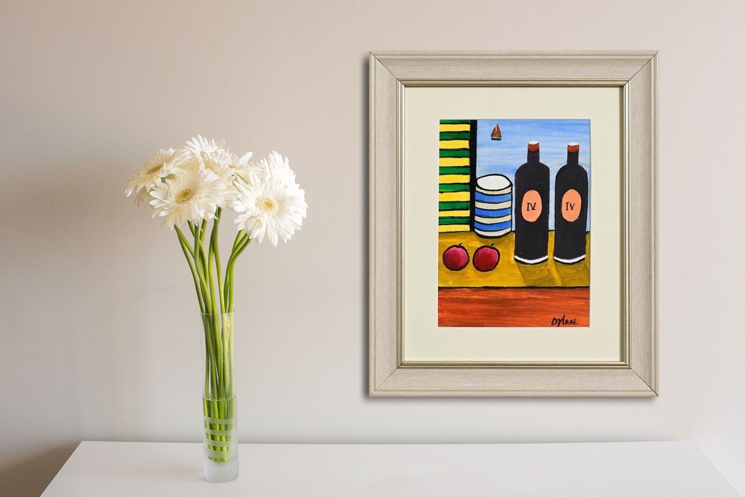 Artwork by Shane Dylan, Morning View, Made of Acrylic on board