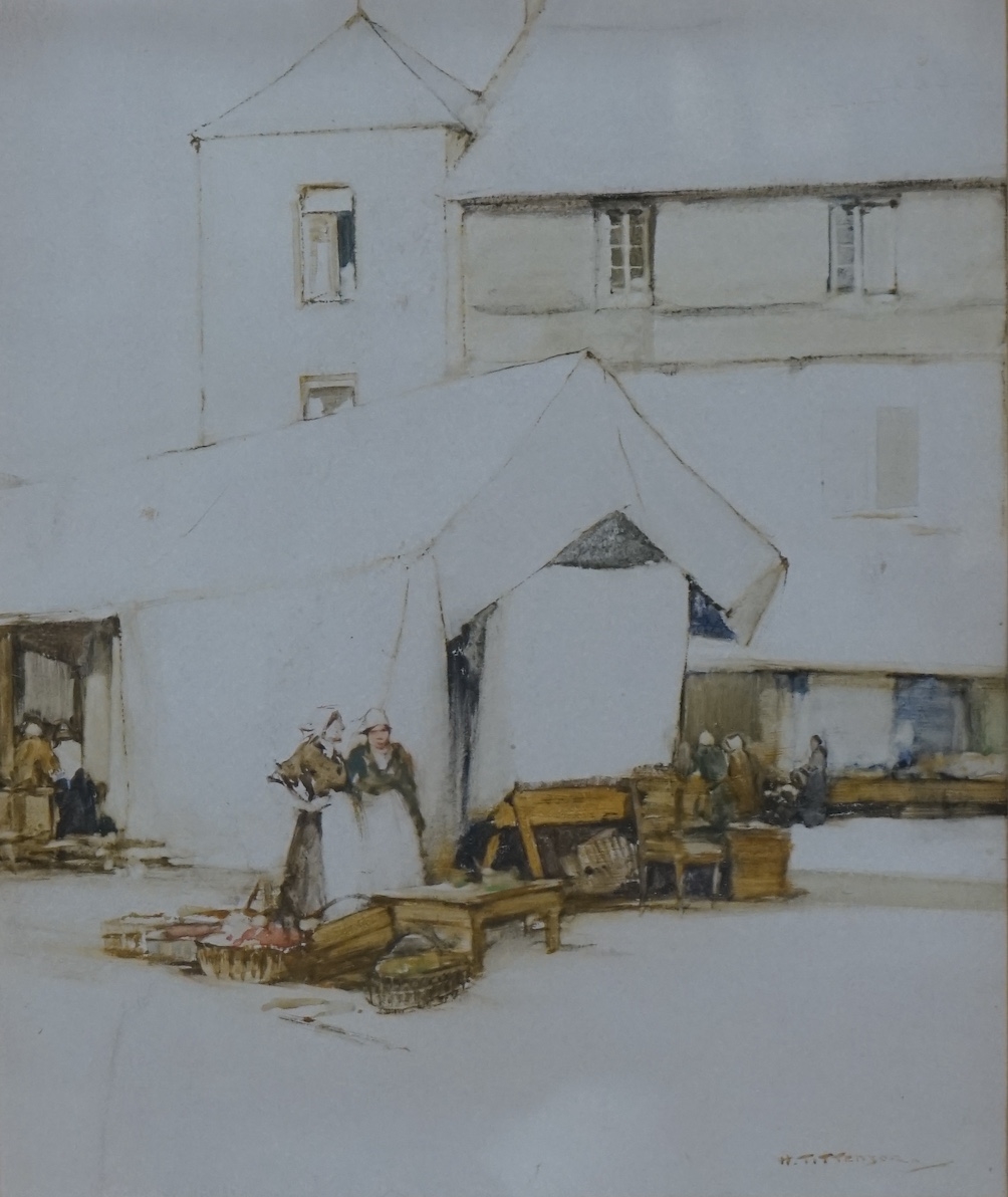Harry Tittensor | ‘The Market Place | MutualArt