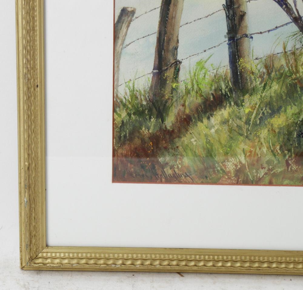 Artwork by Sears Gallagher, The Good Neighbor, Made of watercolor