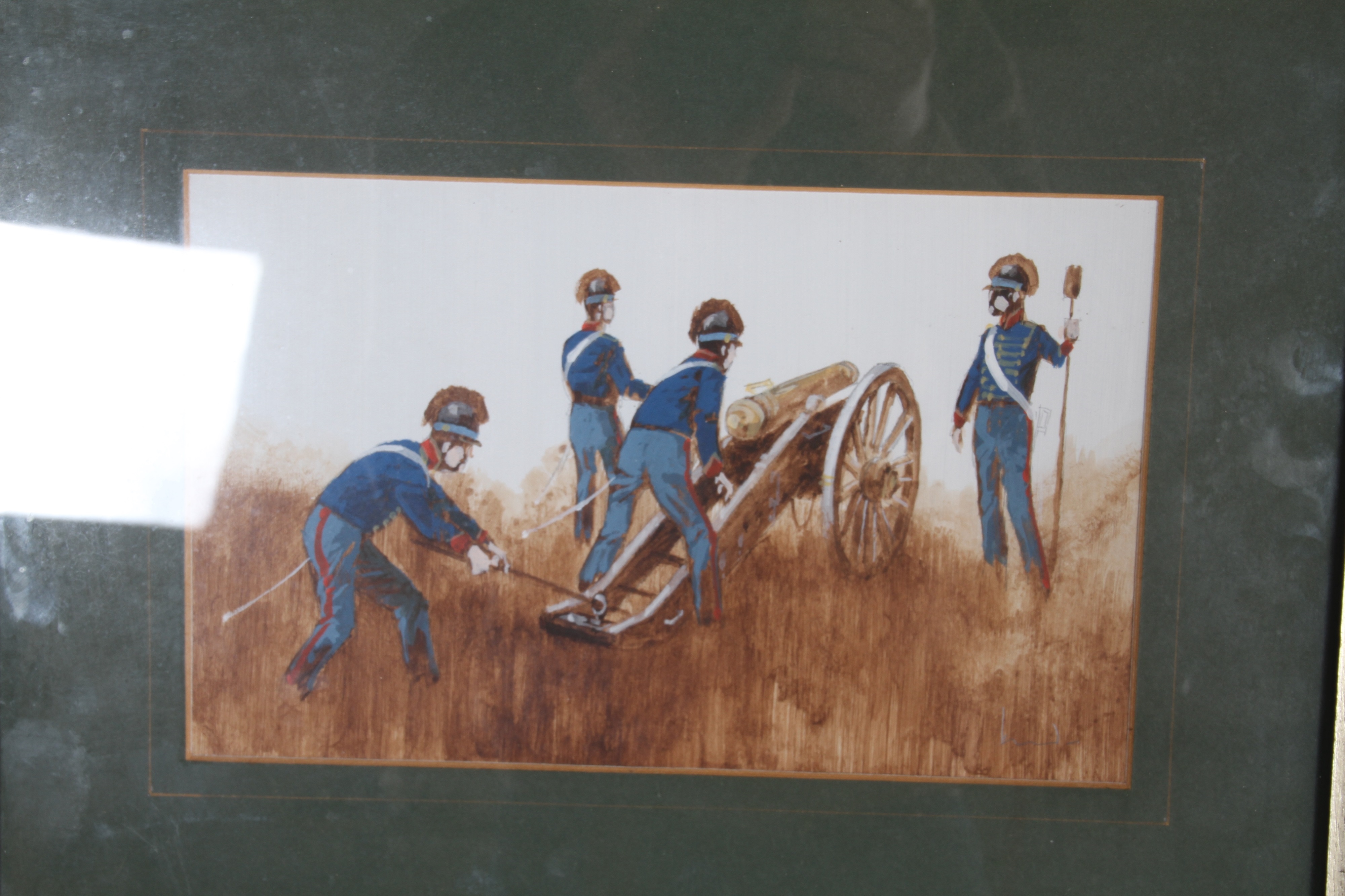 Brandon Cross | a pair of British military scenes | MutualArt