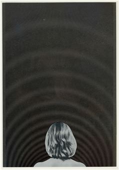 Female bust rear view - Gisela Weimann