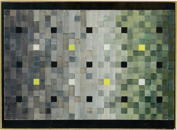 Colored squares by Johannes Itten, 1914