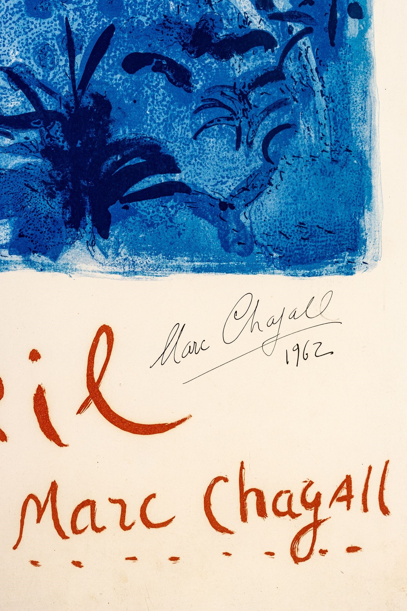 Marc Chagall | Marc Chagall (French/Russian, 1887-1985) Lithograph in ...