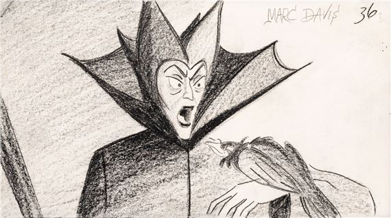 Marc Davis | Maleficent (1959) | MutualArt
