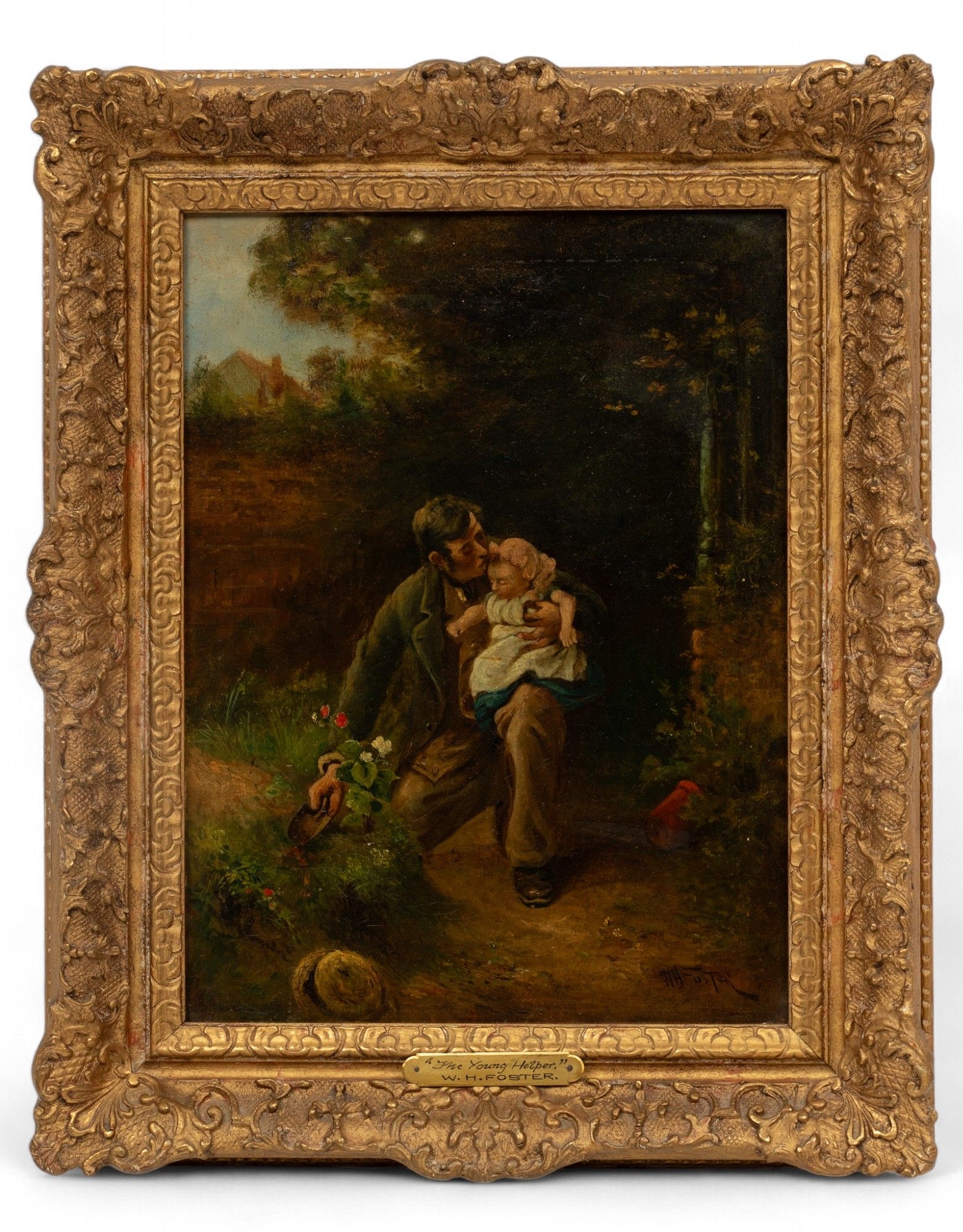 Arthur Stocks | The Young Helper (Circa 1900) | MutualArt