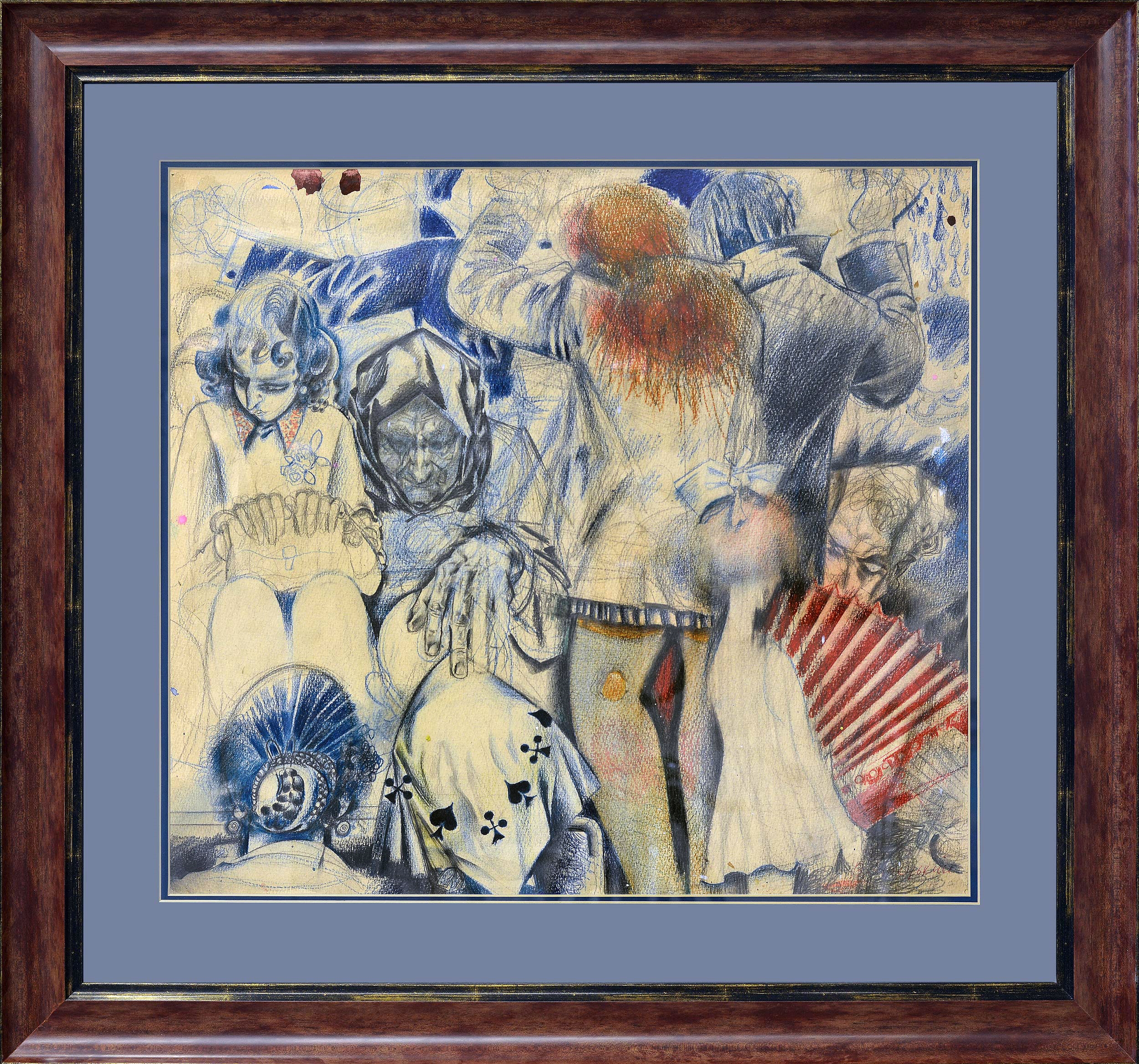 Viktor Zaretsky | Women. On the bus, 1989 (1989) | MutualArt
