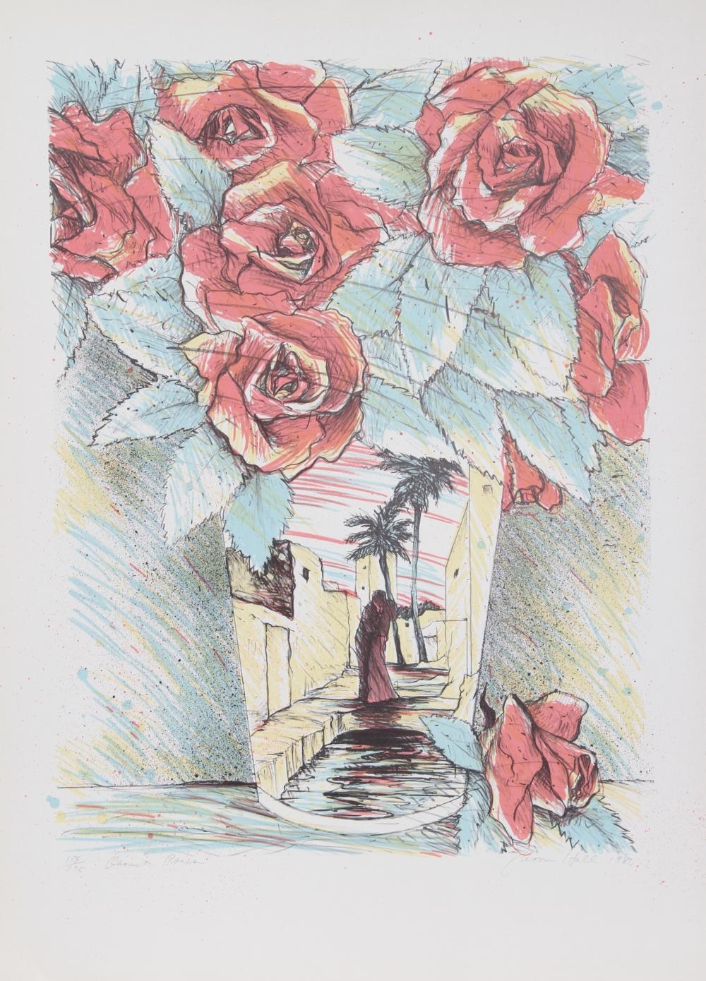 Susan Hall | DESERT ROSES (1980) | MutualArt