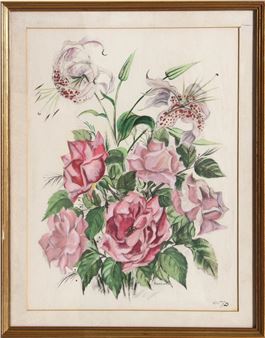 PINK FLOWERS - Janicotte