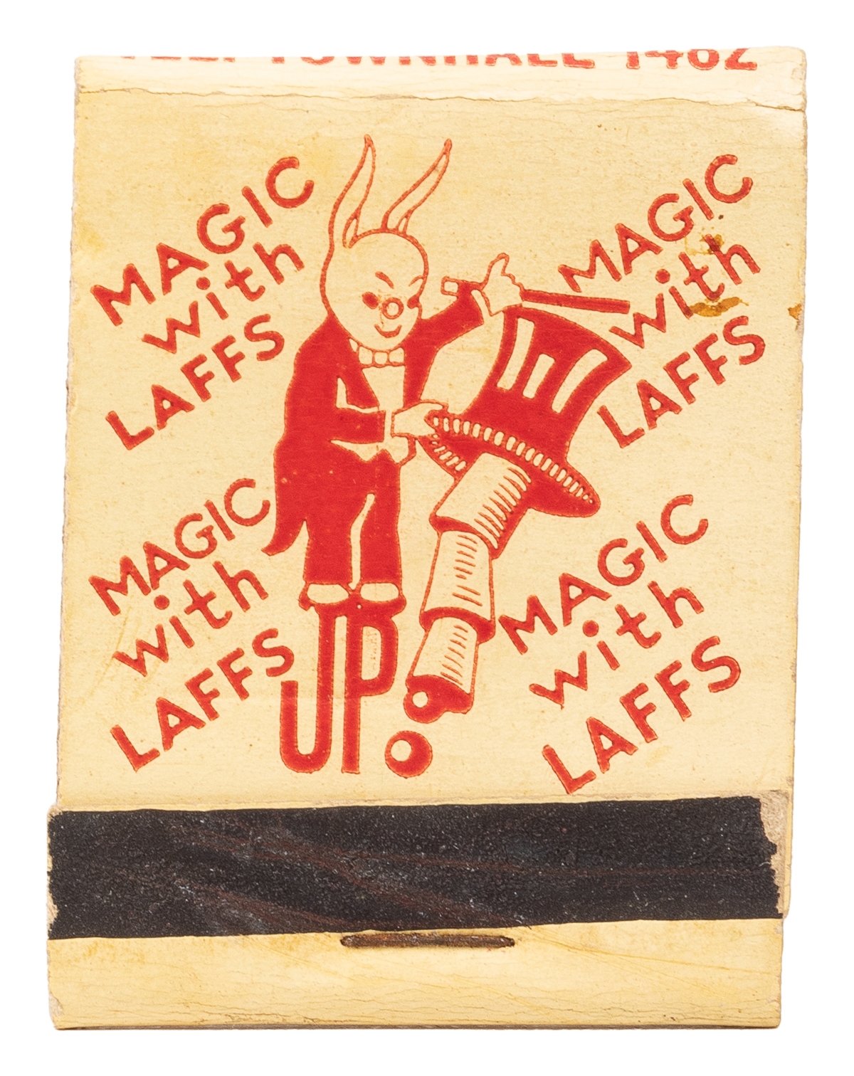 Rabbit | Johnny Paul's Magic Lounge Souvenir Matchbook (1940s) | MutualArt