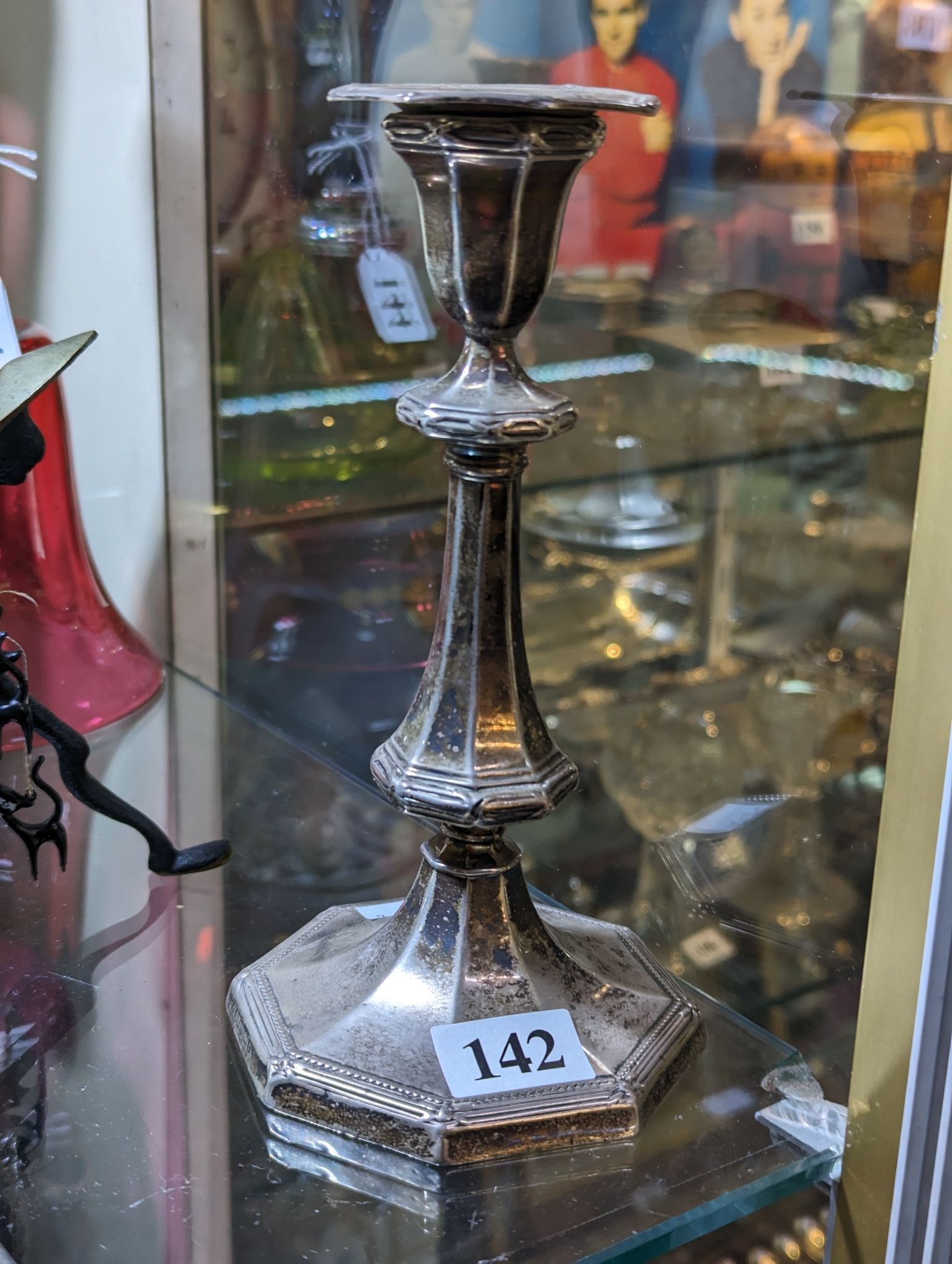 Peter & Ann Bateman | STERLING SILVER CANDLESTICK (1907) | MutualArt