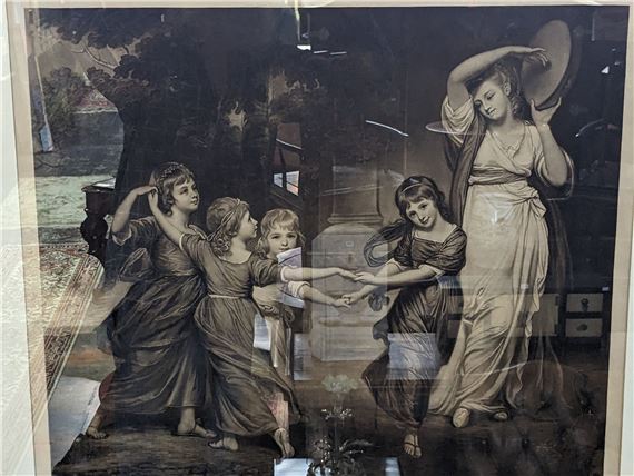 19TH CENTURY ENGRAVING by George Romney, 19TH CENTURY