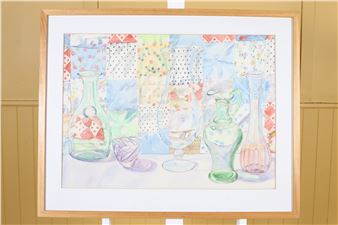 ALYN FENN Vessels Watercolour Monogrammed lower right cm - Alyn Fenn