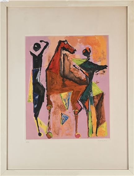 Marino Marini | Cavallo e cavalieri | MutualArt