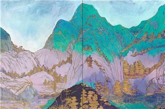 Yang Yongliang: Vanishing Mountains - Whitestone Gallery, Beijing