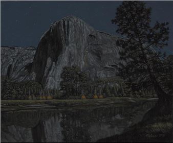 Moonlight on El Capitan, 2021 - Bradley W. Giles