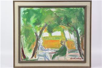 Cafémotiv - Harald Sandberg