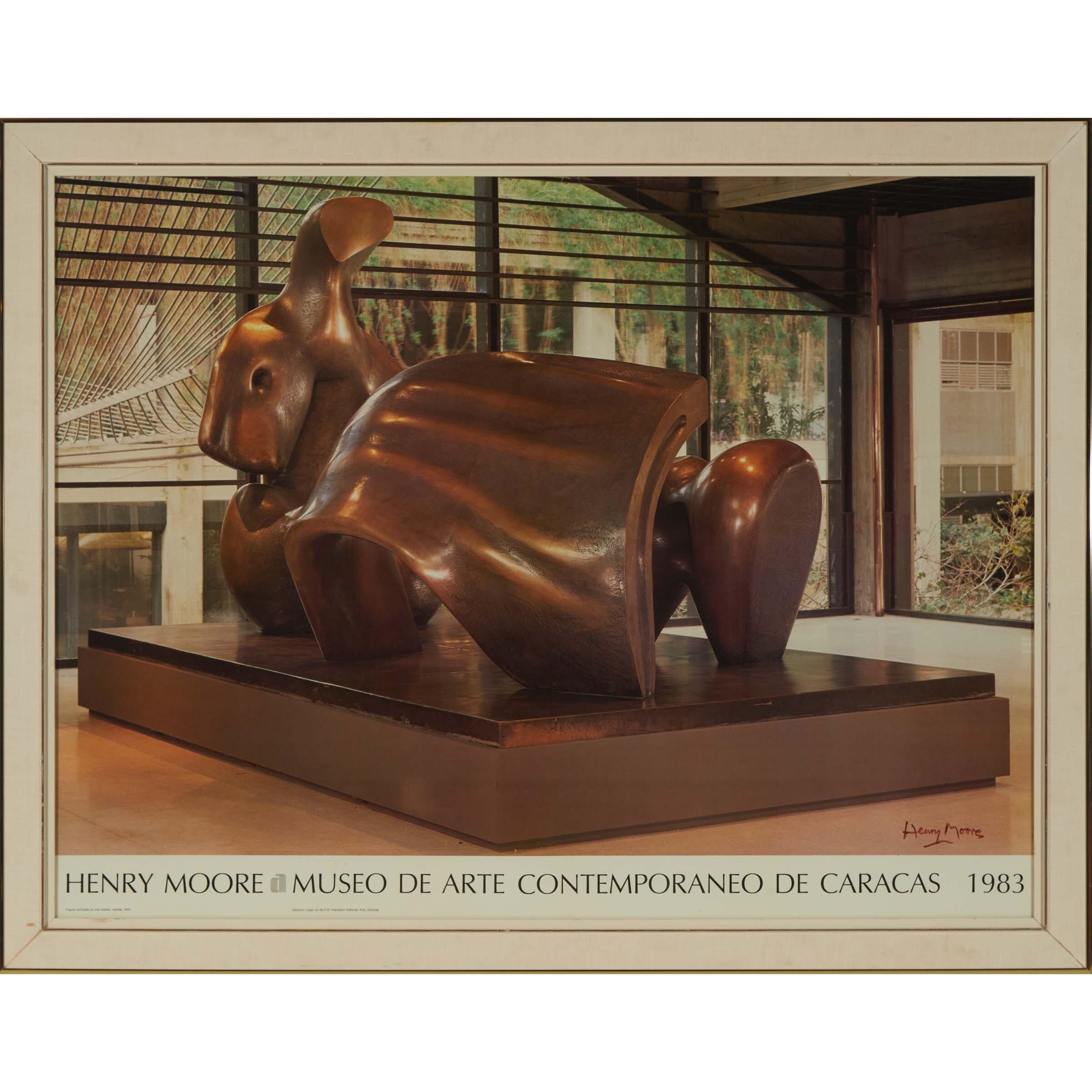 Artwork by Henry Moore, HENRY MOORE - MUSEO DE ARTE CONTEMPORANEO DE CARACAS, 1983, Made of offset lithograph on paper