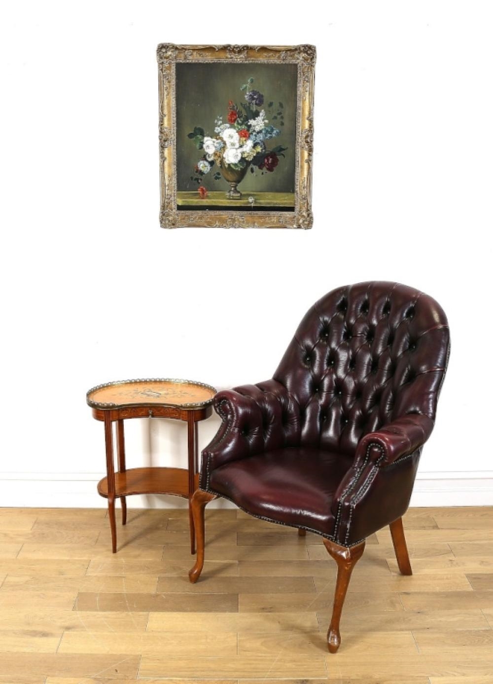 Artwork by B. Darkin, Floral Still Life, Made of Oil on canvas