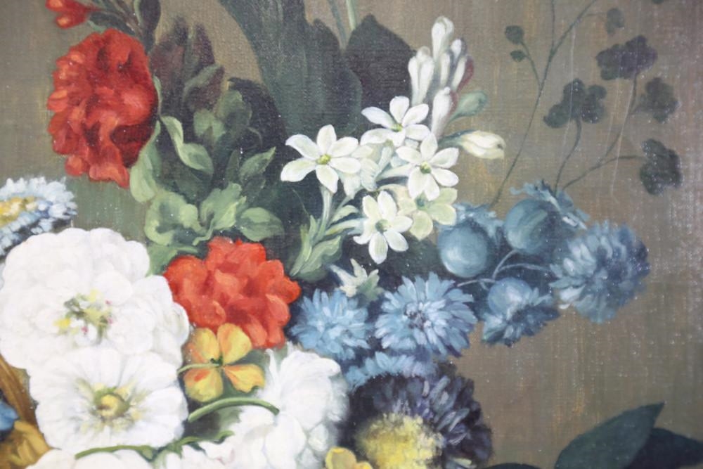 Artwork by B. Darkin, Floral Still Life, Made of Oil on canvas