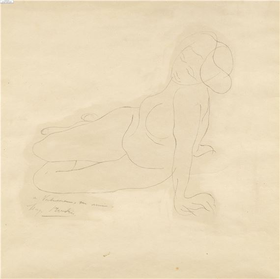 Etude de nu - Jules Léon Perrichon