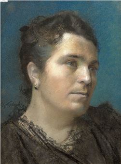 Portrait de femme - Charles Lebayle