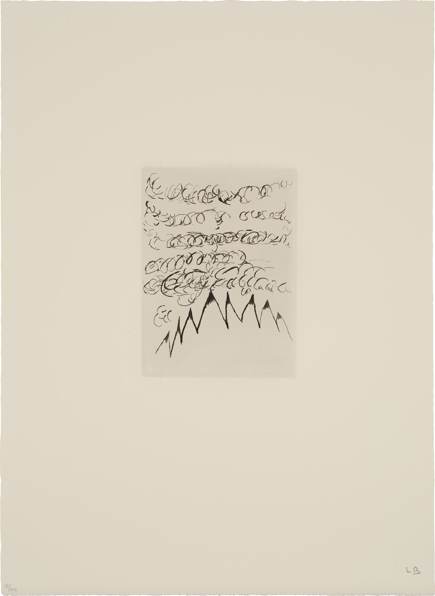 Artwork by Louise Bourgeois, Homely Girl, A Life (MoMA 926-935, Made of drypoints, on Somerset paper, with full margins, with title page, colophon and epigraph
